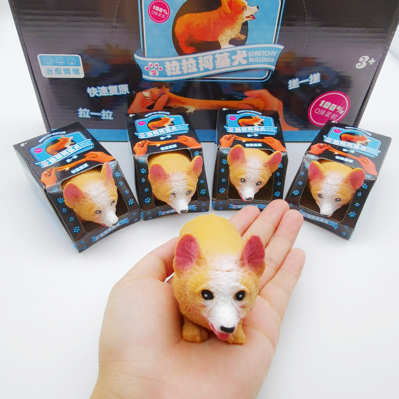 Decompression Dog Corgi Lara Pug Dachshund Dog Entire Toy Pig Korean Style Creative Vent Stretch