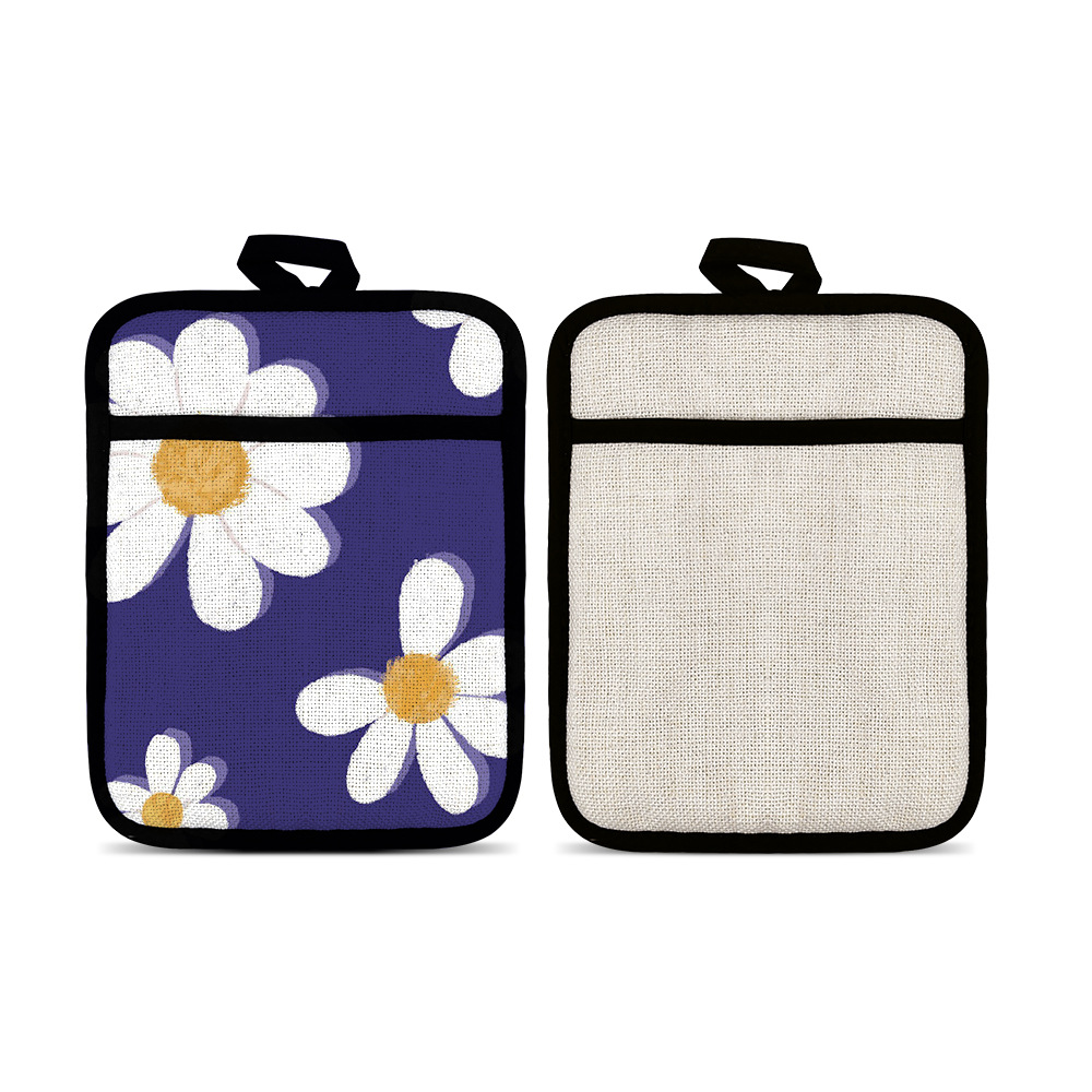 Nueva almohadilla de aislamiento térmico impresión de transferencia de calor almohadilla de aislamiento térmico de silicona estera anti-escaldado plato almohadilla de aislamiento térmico material al por mayor