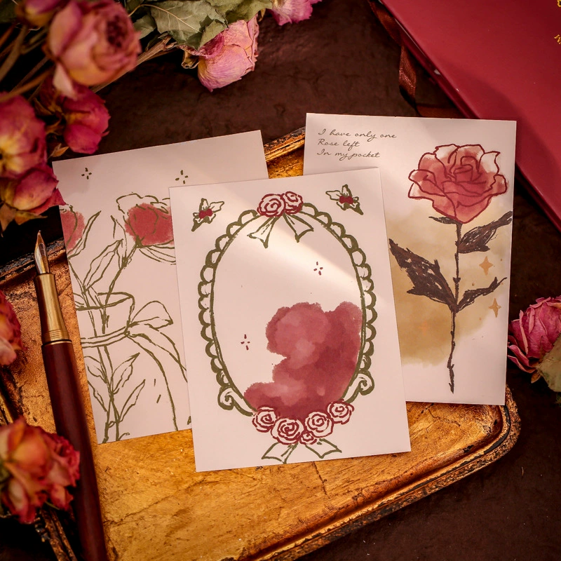 Mr. Paper подписал 4 модели базового декоративного материала серии rose universe