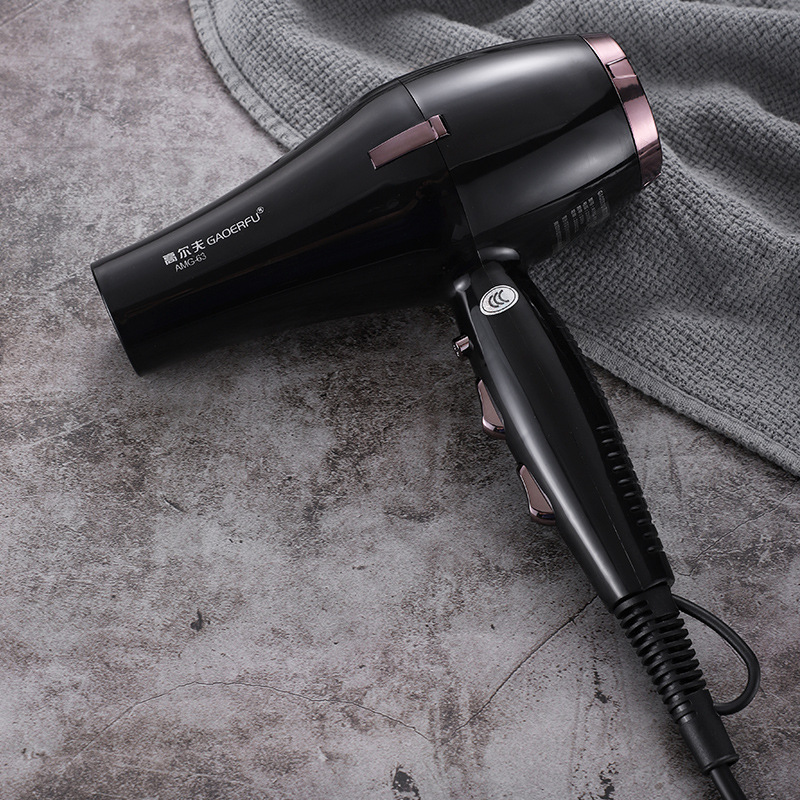 Golf High Power Blue Light Hair Dryer Home Dormitory Hotel Hair Dryer Fashionable Strong Hot and Cold Hair Dryer