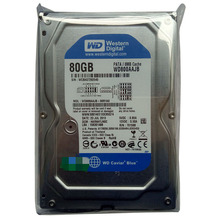 原装库存WD 3.5寸IDE并口80G台式机电脑主机硬盘老式硬盘