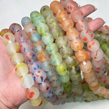 非洲贸易珠西亚琉璃老琉璃碎碎冰diy手链手工亲子串珠古法手作DIY