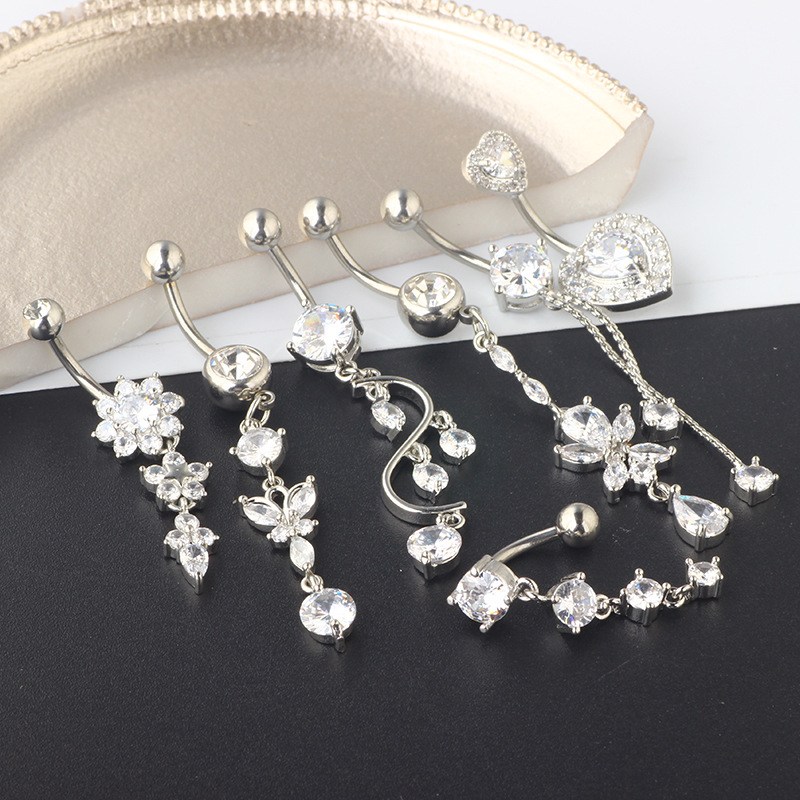 Pointed titanium steel lip stud product view