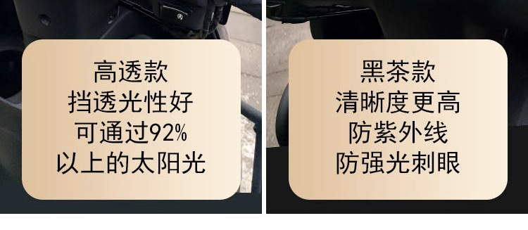 Suitable for Haojue Afr125 Windscreen, Scooter Front Windshield, Suzuki Uy125 Windshield Modification