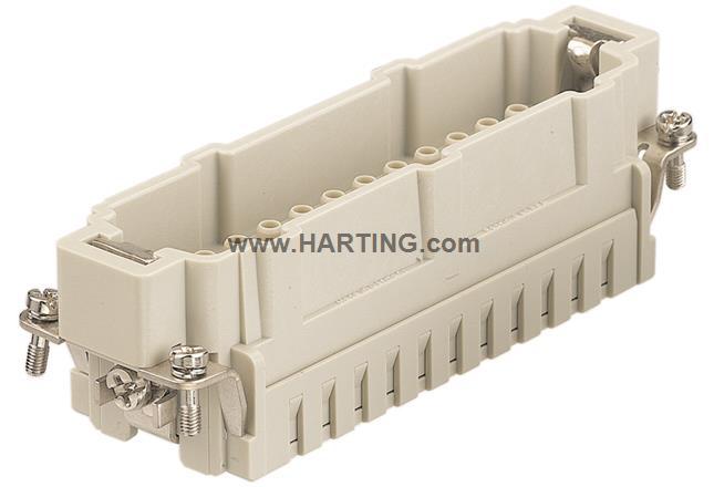 09330242602 harting 重载连接器 24芯公头 冷压式 HAN 24E-M-C