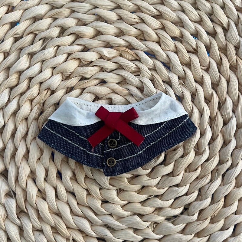 Autumn and Winter 12cm Paw Patrol Costume Doll Clothes Kt Cat Keychain Plush Toy Navy Cape Blue Hat Wholesale