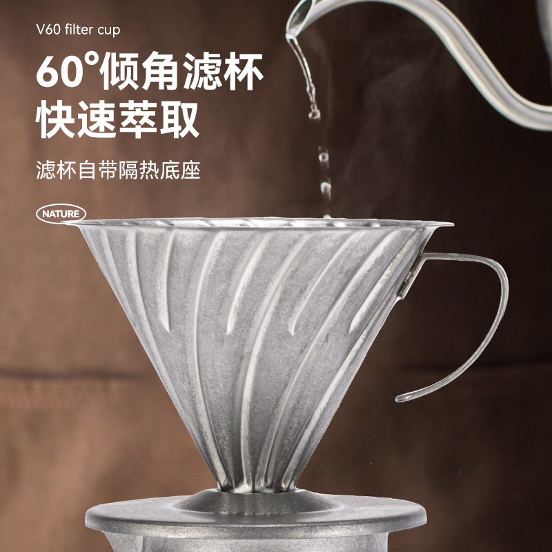 Festival regalo mano café traje maleta portátil al aire libre utensilios de café traje mano café traje completo