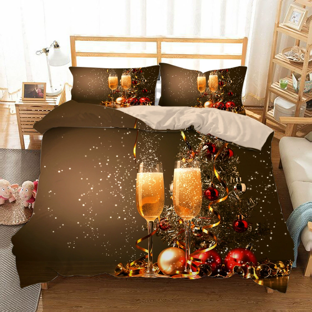 (Cross-border trading), duvet cover, comfortable set, bedding, 3 piece set