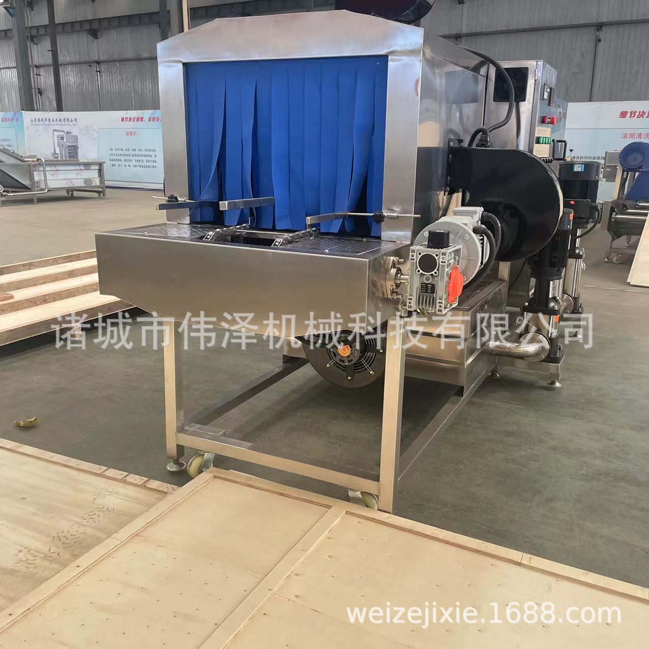 全自动洗筐机 大型周转筐清洗机 塑料周转箱清洗设备现货