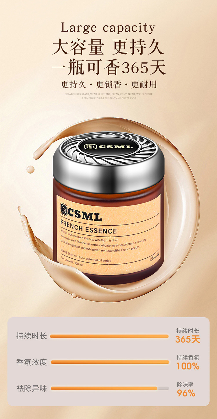 Car solid balm wholesale aromatherapy car perfume car air freshener long-lasting light fragrance car decoration