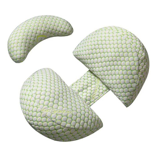 Pregnant Women's Lateral Position Support Waist Pillow, Pregnancy Home Use Side Sleeping Pillow, Side Lying Abdominal Support Pillow, Breastfeeding Feeding Helper, Adjustable for Direct Breastfeeding