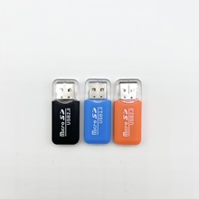 工厂直销冰爽读卡器迷你TF卡读卡器高速USB2.0跨境爆款读卡器批发
