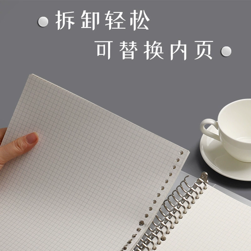 Съемная металлическая Binder тетрадь, распечатка A4/A5/B5 отрывная, 60 листов