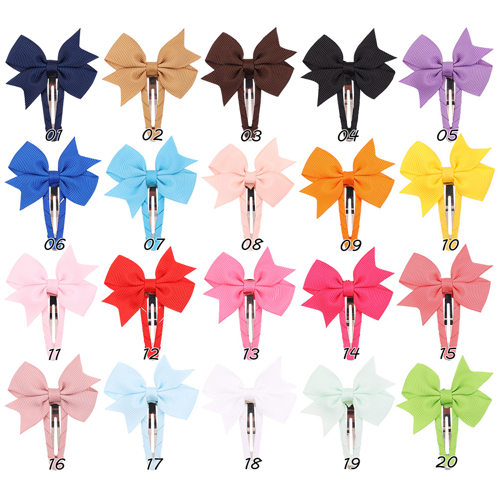 New Solid Color All-inclusive Side Hairpin Set Wholesale Nihaojewelry display picture 1