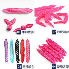 Amazon best-selling creative sleep wave dot roller, pear-shaped head curl roller, magic dry roller