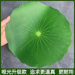 模擬蓮の葉、偽蓮の葉、レストランの料理の盛り付け、敷物の装飾、プラスチックの大きな葉、果物屋の装飾、緑の葉