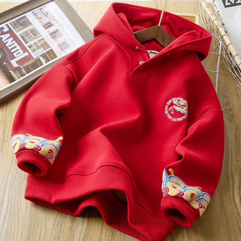 Lafite red hoodie