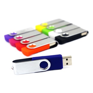 Вращающийся USB-флеш-накопитель Пользовательский логотип Творческий Клип металлические индивидуальные надписи Конференция торги выставочный подарок высокоскоростной USB-флеш-накопитель