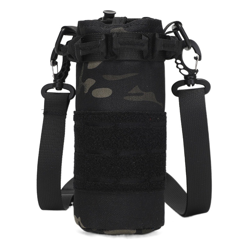 Outdoor Water Bottle Bag Tactical Water Cup Cover Molle System Waist Hanging Water Bottle Cover Bicycle Convenient Water Bottle Bag