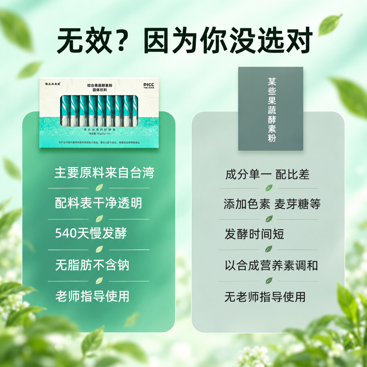 Taiwan-Style Fruit & Vegetable Enzyme Powder with Probiotics & Plant Fiber — Fermented Botanical Drink Mix overview