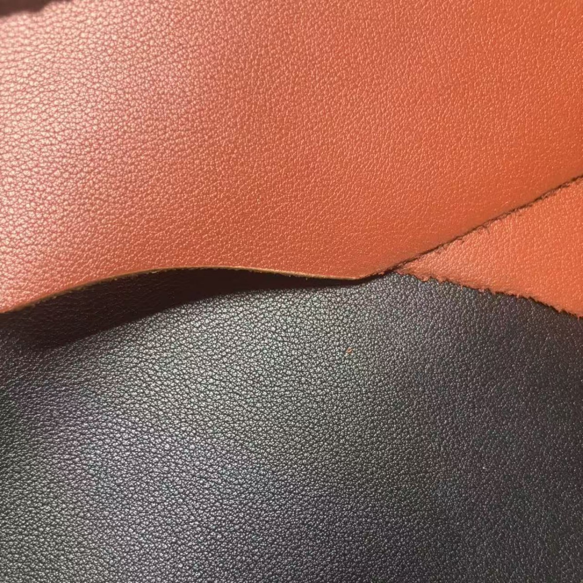 源头工厂直销头层小米粒真牛皮手感软Q弹鞋包表皮皮带手机壳通用