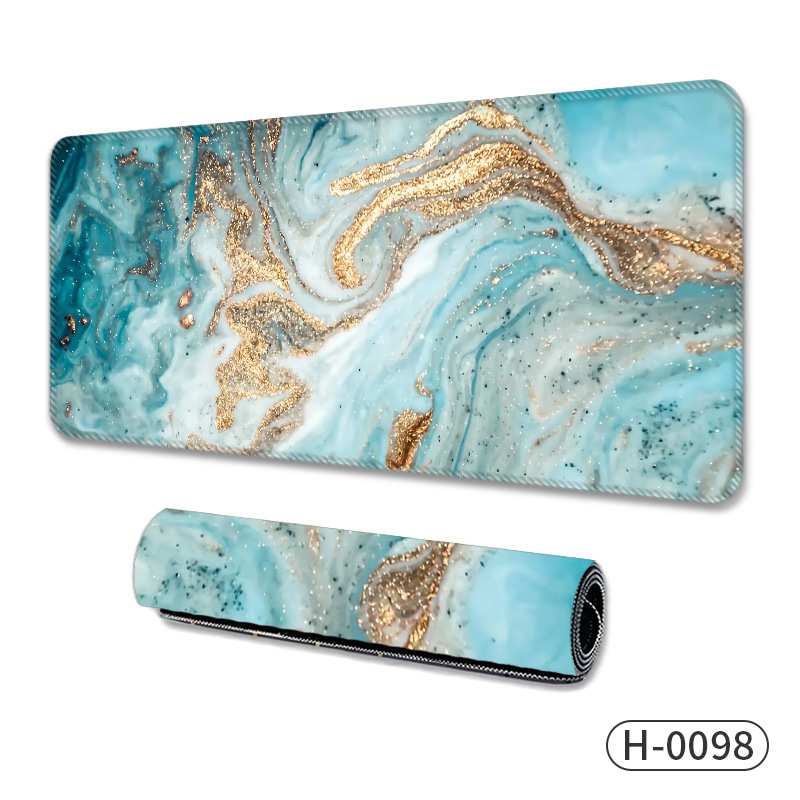 almohadilla de ratón de mármol transfronteriza caliente de oficina aprendizaje almohadilla de escritorio de computadora Amazon exitosa almohadilla de ratón de juego de deportes electrónicos