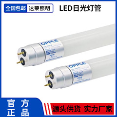 欧普照明LED灯管玻璃T8日光灯管单端接电输入20W\15W\10W各种应用