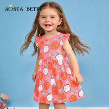 �羳��Դ26�ļ��¿�Ůͯ����ȹŷ����ɰ�ӡ��ȹ��Բ���ͯ����ȹ
