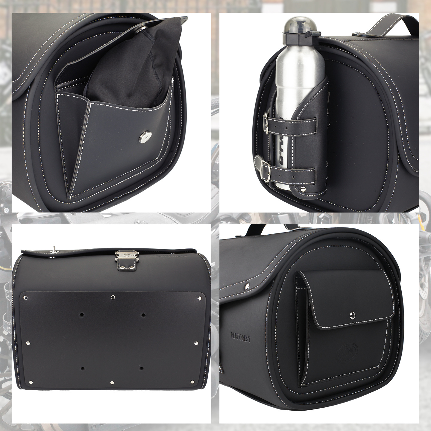 Motorcycle and Electric Vehicle Riding Outdoor Trunk Storage Bag
