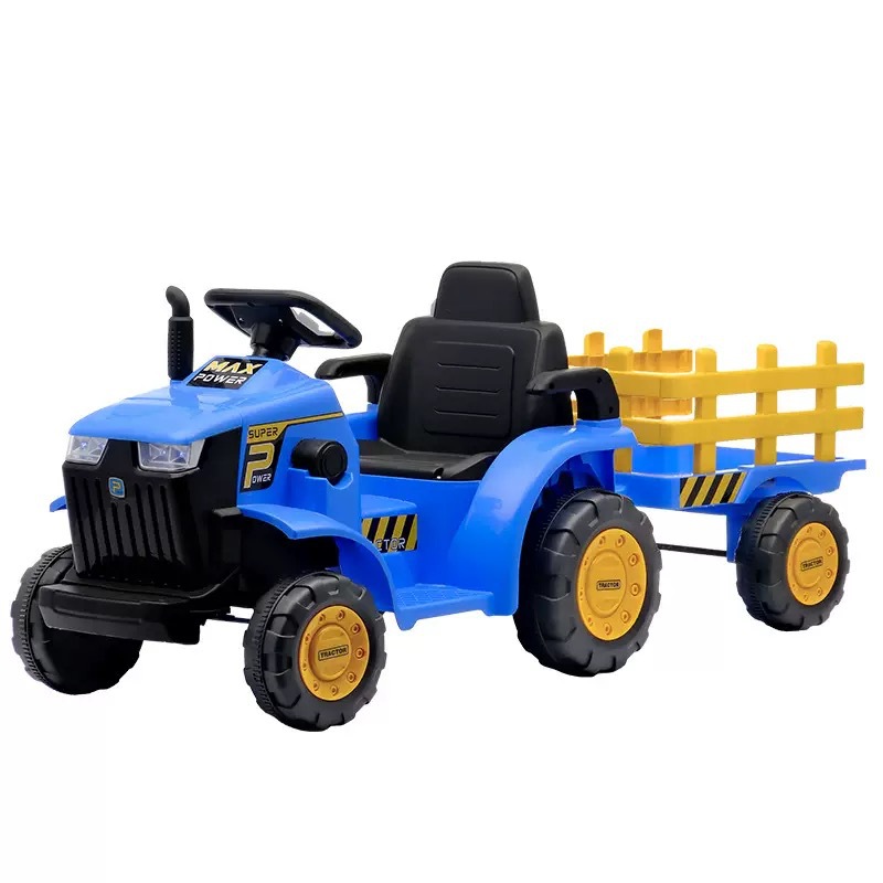 Simulación transfronteriza niño de 1 - 6 años de edad puede sentarse juguete de tamaño grande control remoto con cucharón tractor eléctrico coche de juguete para niños image 11