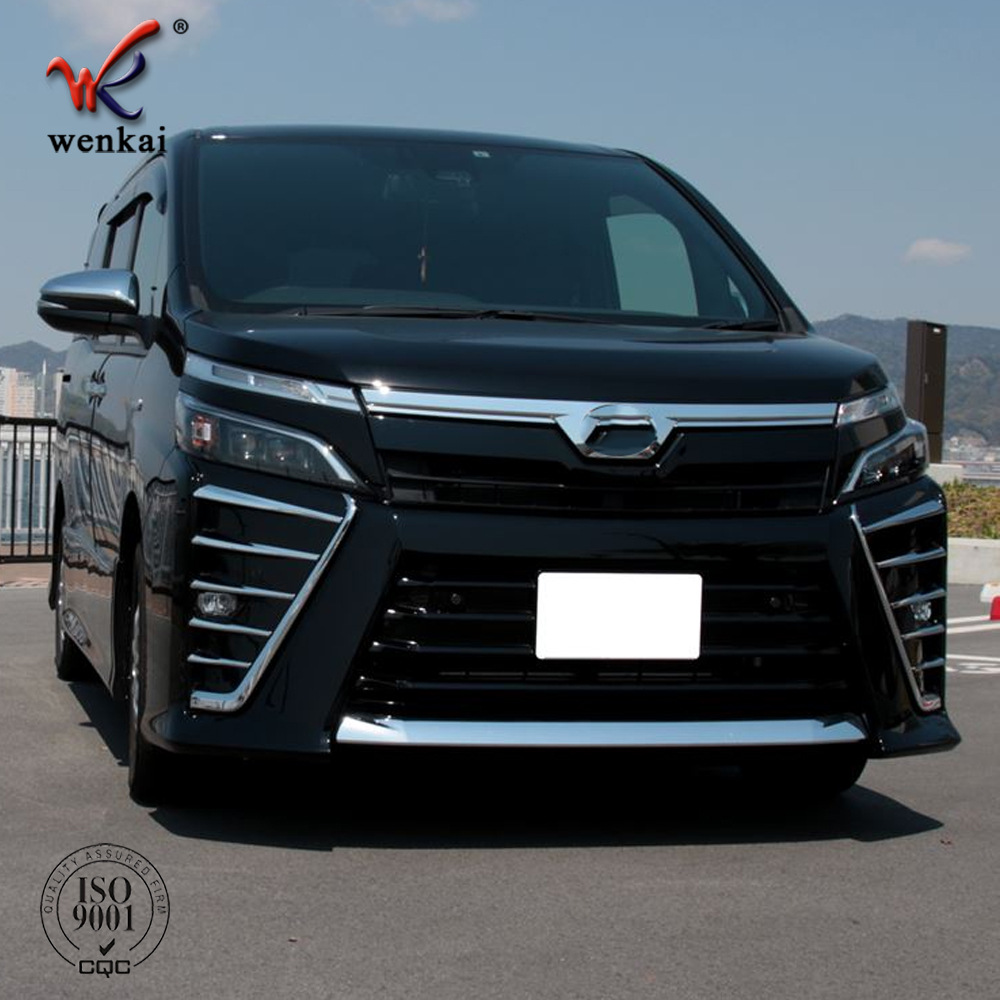 Adecuado para Toyota voxy 80 serie modificación especial frontal niebla lámpara galvanoplastia decorativa brillante tira delantera niebla lámpara ceja TRIM