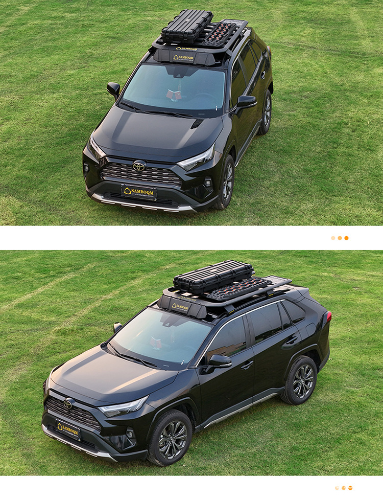 Rav4 Roof Rack Mountain Step Curve Brand Original Outdoor Off-Road Self-Driving Tour Modification Roof Platform