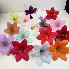 新款百合花 香皂花仿真永生花 花束配花永生香水百合DIY配件批发