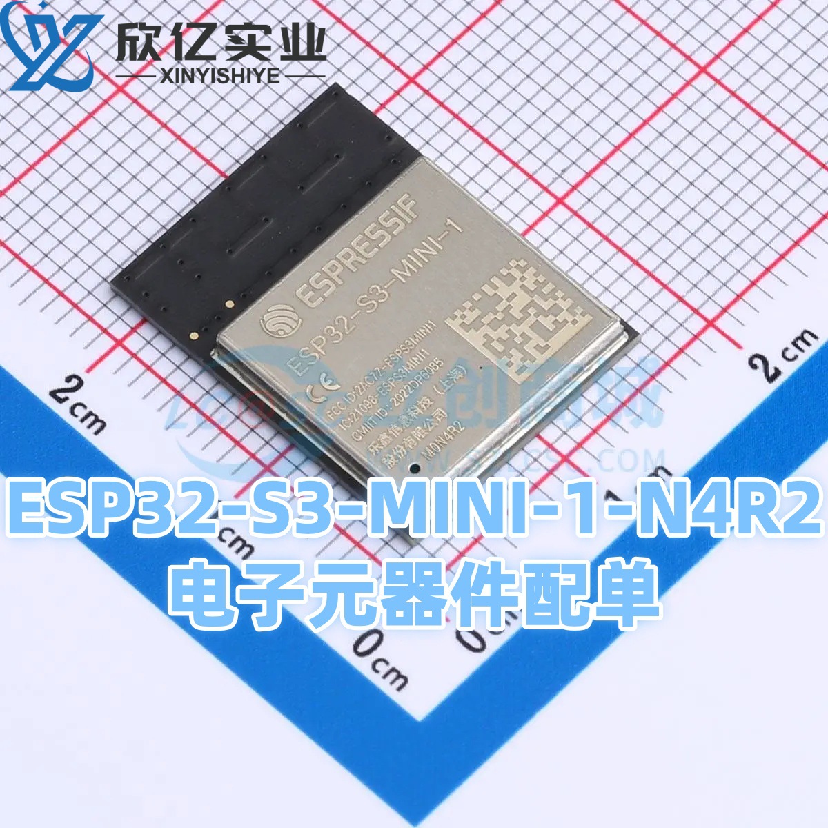 Esp32-s3-mini-1-n4r2 Wi-fi+bluetooth 5.0 4mb 32-bit Dual-core Mcu...