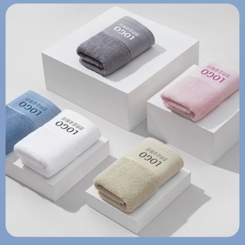 Embroidered name logo gift towel cotton hotel hotel beauty salon gift box return gift advertising towel