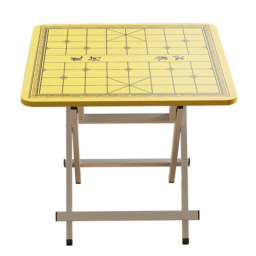 Chess table multifunctional outdoor portable foldable chessboard table park chess playing rental eating dining table home use