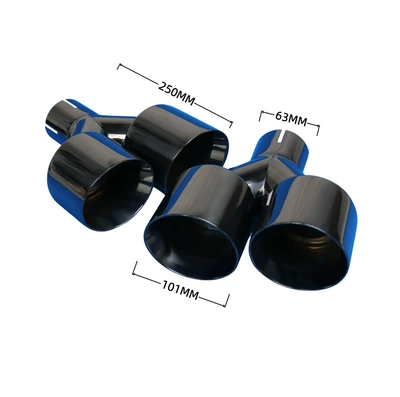 internal and external titanium black | Exhaust pipe - 02-52009yh101y