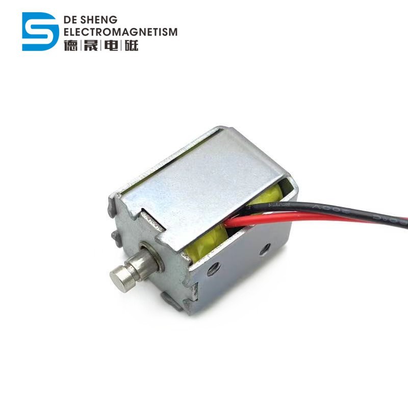 厂家直销双保持式电磁铁直流0724消防器材新能源双向自保持电磁铁