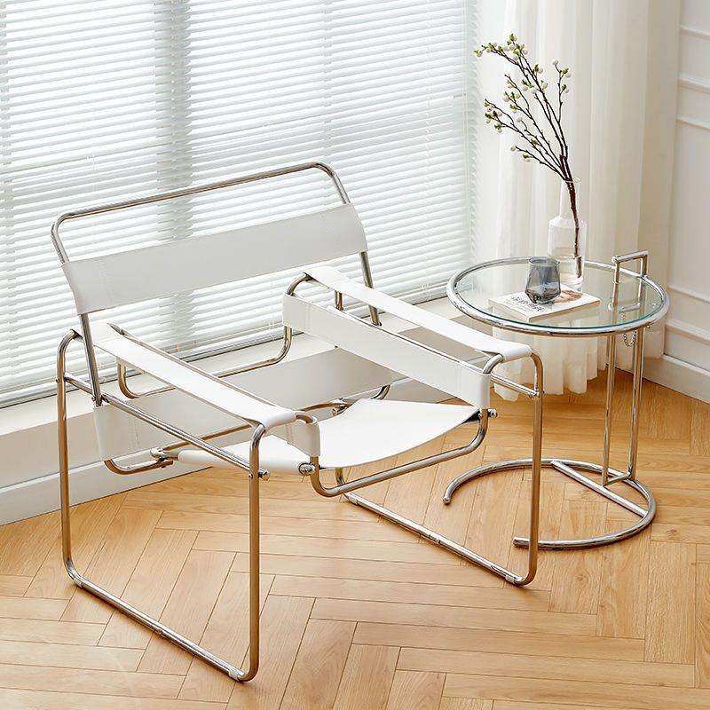 Vintage Vasily Chair Internet Celebrity Photo Recliner Designer Single Sofa Chair Leisure Living Room Study Saddle Chair