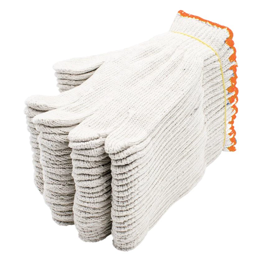 Хлопчатобумажные марлевые перчатки, строительные утолщенные износостойкие перчатки для защиты труда, перчатки для работы на площадке, садоводства, в наличии