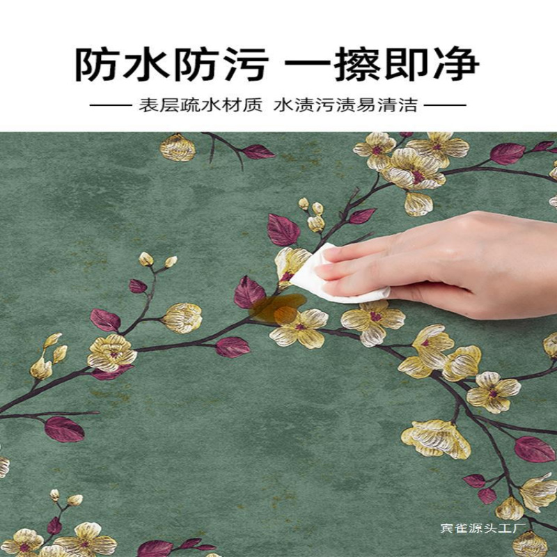 침실 방 개조 벽지 배경 벽 감각 미국 복고풍 벽지 자체 접착 기숙사 캐비닛 리노베이션 스티커