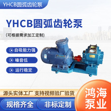 定制加工YHCB圆弧齿轮泵铜轮变频醇输送齿轮泵电动沥青自吸泵