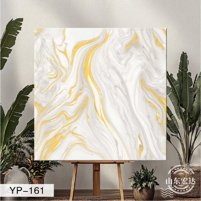 Azulejo de imitación mármol autoadhesivo adhesivo de pared sala de estar baño decoración de pared impermeable y a prueba de humedad con papel de aluminio