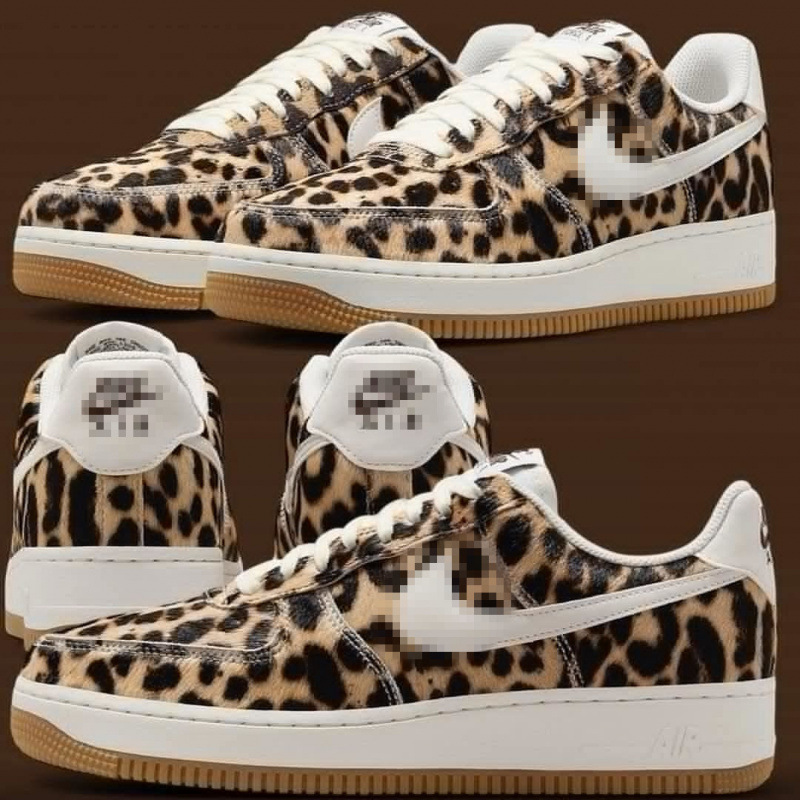 Cross-Border Putian Shoes Af1 Air Force One White Brown Black Leopard Print Sneakers Men's Shoes Graffiti Casual Women's Sneakers Cross-Border Putian Shoes Af1 Air Force One White Brown Black Leopard Print Sneakers Men's Shoes Graffiti Casual Women's Sneakers