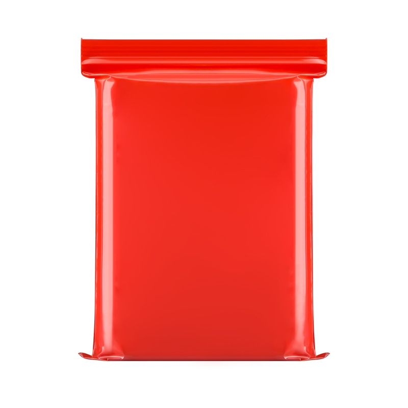Netno marca rojo ziplock bolsa N ° 7 15*22*14 seda engrosada bolsa de color bolsa festiva bolsa sellada 100 unids