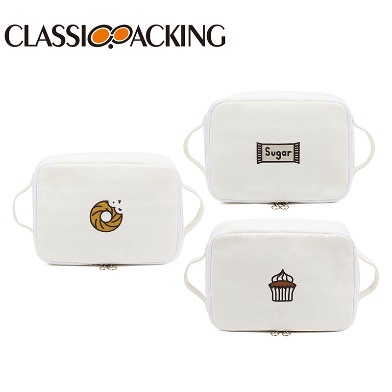 Suministro directo de fábrica bolsa de lavado material de lona de gran capacidad producto de cuidado de la piel bolsa de almacenamiento portátil de viaje bolsa de almacenamiento de gran capacidad