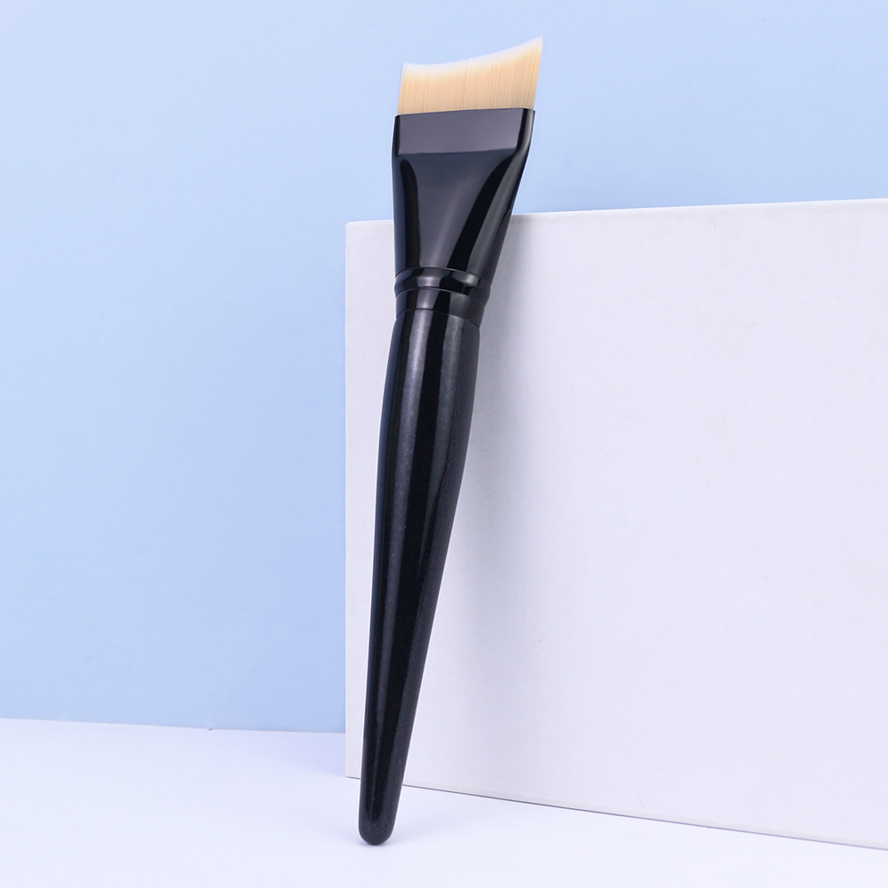 Cepillo de base de media luna Cepillo de base de hoja ultrafina curvada de cabeza plana Cepillo de base de hoja ultrafino sin polvo