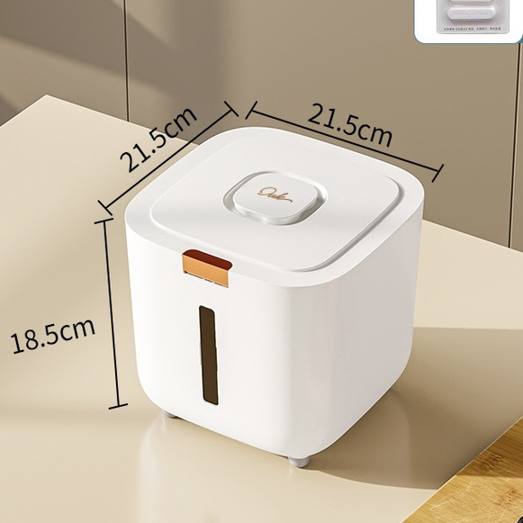 뜨거운 판매! 약 4kg [이중 실리콘 씰 원클릭 개방형 뚜껑] 방습 저장통...