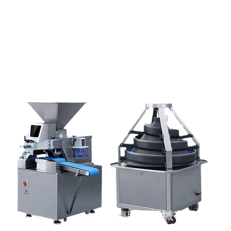 Equipo automático de porcionado continuo de pan y pasteles para la elaboración de bollos de arroz fermentados al vapor/xiaolongbao artesanales.