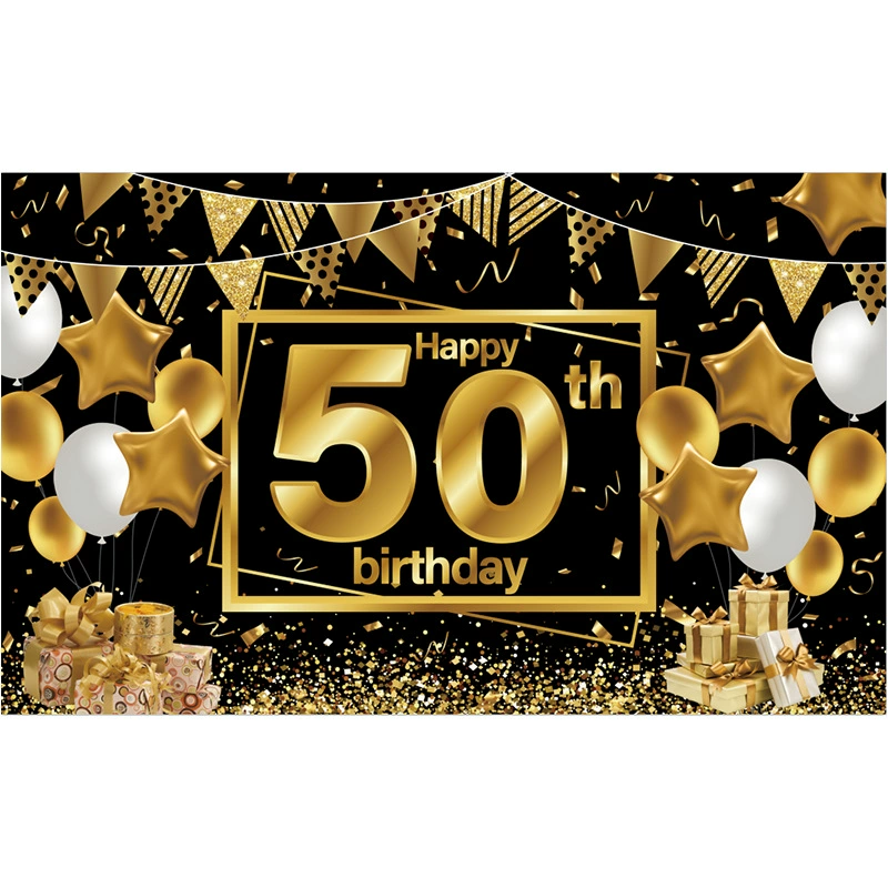 180X110 Трансграничный Возраст С Днем Рождения